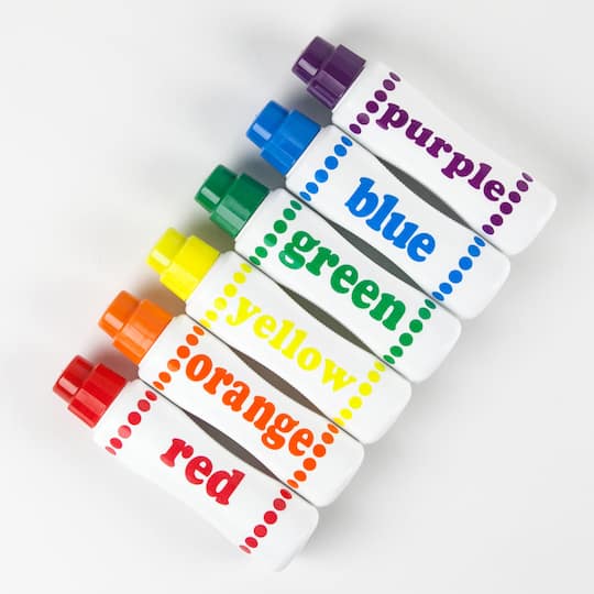 6 Packs: 6 ct. (36 total) Do-A-Dot Art® Washable Rainbow Dot Markers